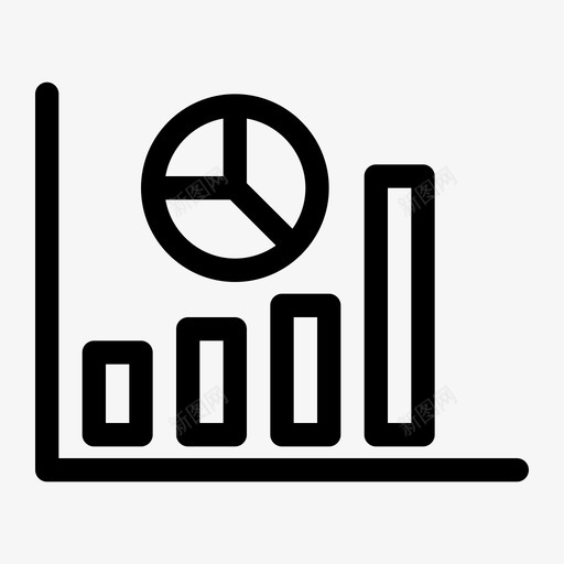 饼图商务图表展示svg_新图网 https://ixintu.com 图表 饼图 商务 展示 资料