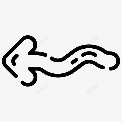 左之字形箭头方向svg_新图网 https://ixintu.com 之字形 箭头 方向 标志