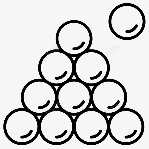 斯诺克台球台球桌svg_新图网 https://ixintu.com 台球 斯诺克 台球桌 商业 金融