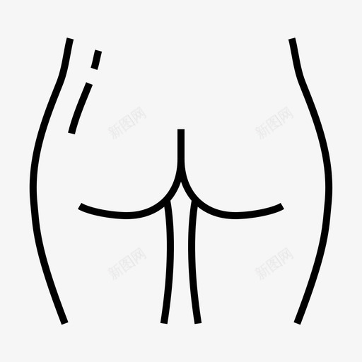 女性臀部解剖学身体部位svg_新图网 https://ixintu.com 女性 臀部 部位 人体 解剖学 身体