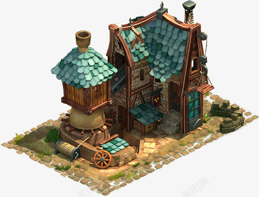 Fjl04supplyworkshophumans08cropped场景png免抠素材_新图网 https://ixintu.com 场景