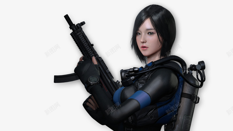 2No1FPS2古风建模png免抠素材_新图网 https://ixintu.com 古风 建模