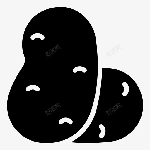 马铃薯食物蔬菜svg_新图网 https://ixintu.com 食物 马铃薯 蔬菜 饮料 第卷 雕文