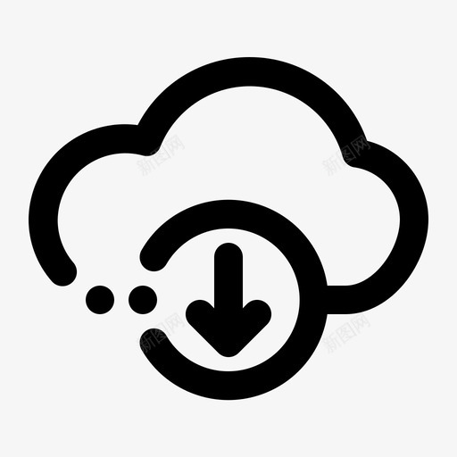 云下载下载数据用户界面线svg_新图网 https://ixintu.com 下载 数据 用户界面