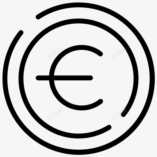 欧元现金欧洲货币svg_新图网 https://ixintu.com 欧元 货币 现金 欧洲 基金 银行 理财 风格