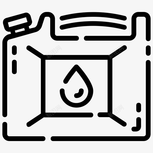 燃料罐油汽油svg_新图网 https://ixintu.com 燃料 罐油 汽油 油箱 动力 能源 概述