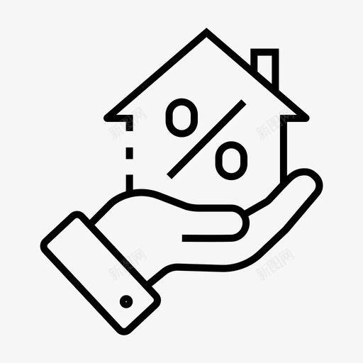 房屋贷款不动产优惠svg_新图网 https://ixintu.com 不动产 房屋 贷款 优惠