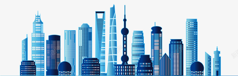 城市插画建筑png免抠素材_新图网 https://ixintu.com 城市 插画 建筑