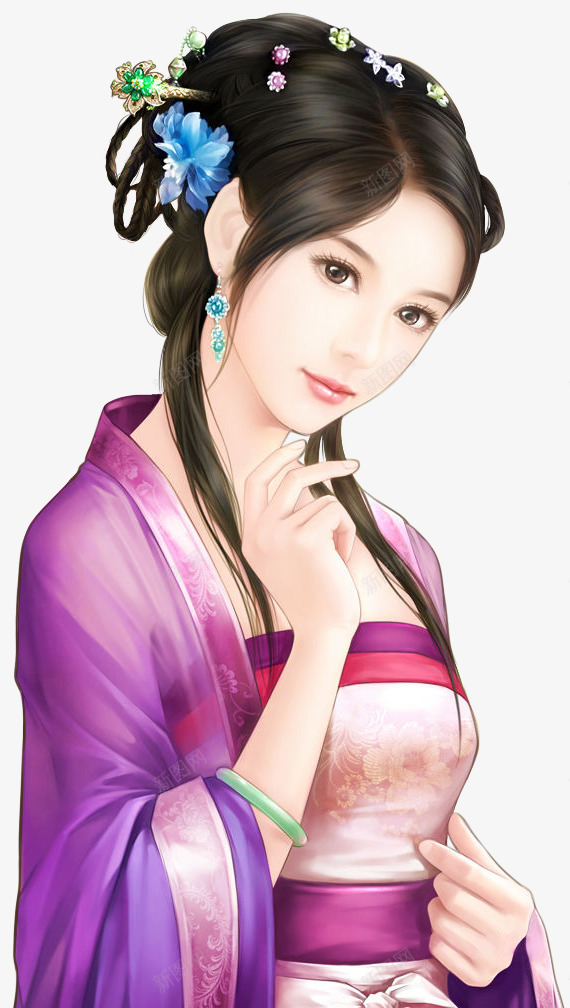篇手绘美女帅哥人物 21 浪漫人生 古典美女png免抠素材_新图网 https://ixintu.com 美女 手绘 帅哥 人物 浪漫 人生 古典
