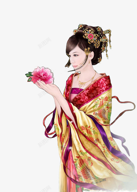 篇手绘美女帅哥人物 18 浪漫人生 古典美女png免抠素材_新图网 https://ixintu.com 美女 手绘 帅哥 人物 浪漫 人生 古典