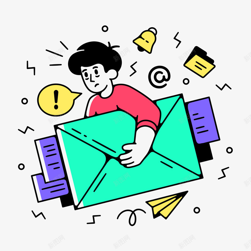Friday Demo Illustration 插图png免抠素材_新图网 https://ixintu.com 插图