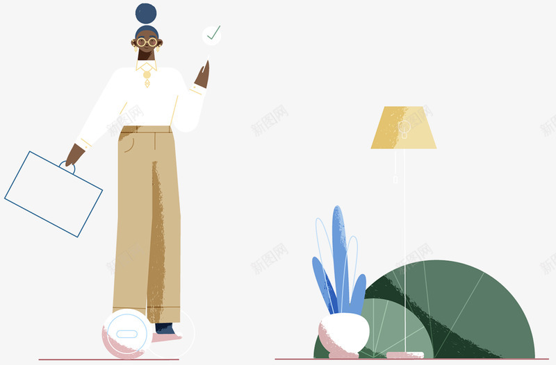 Capital One Explainer Video Illustrations Banking Explainer Video Storyboard and Illustrations扁平风插画png免抠素材_新图网 https://ixintu.com 扁平 插画