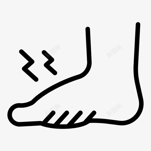 脚痛糖尿病伤害svg_新图网 https://ixintu.com 脚痛 糖尿病 伤害 感染 炎症 肿胀