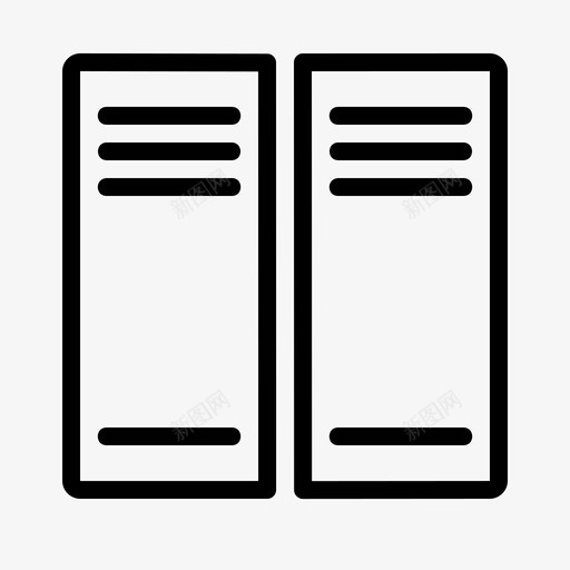 储物柜橱柜教育svg_新图网 https://ixintu.com 教育 储物柜 橱柜 衣柜 第二 大纲