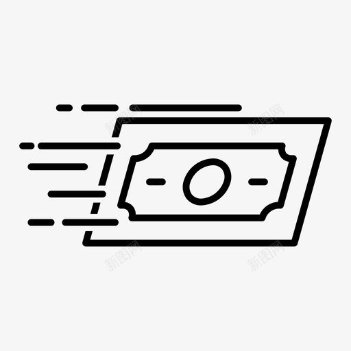 资金流商业金融svg_新图网 https://ixintu.com 资金流 商业 金融投资 支付