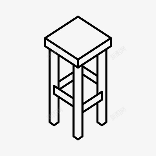 采购产品凳子柜台凳子家具svg_新图网 https://ixintu.com 凳子 采购 产品 柜台 家具 座位 物体