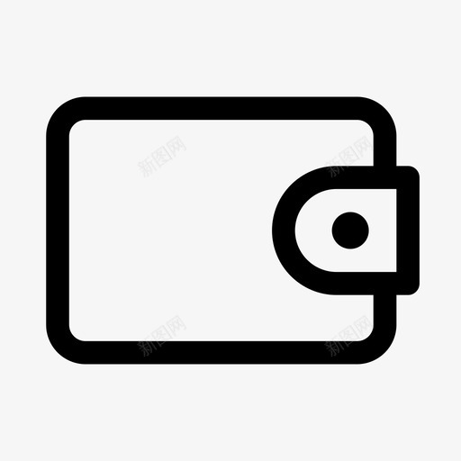 钱包现金钱svg_新图网 https://ixintu.com 钱包 现金 金钱 储蓄 遗物