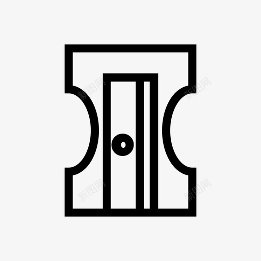 锐器铅笔学校svg_新图网 https://ixintu.com 锐器 铅笔 学校 卷笔刀 文具 学校教育