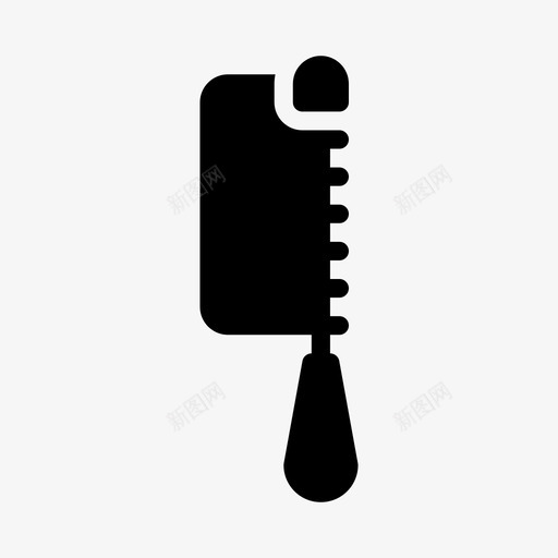 钢锯刀片结构svg_新图网 https://ixintu.com 工具 钢锯 刀片 结构