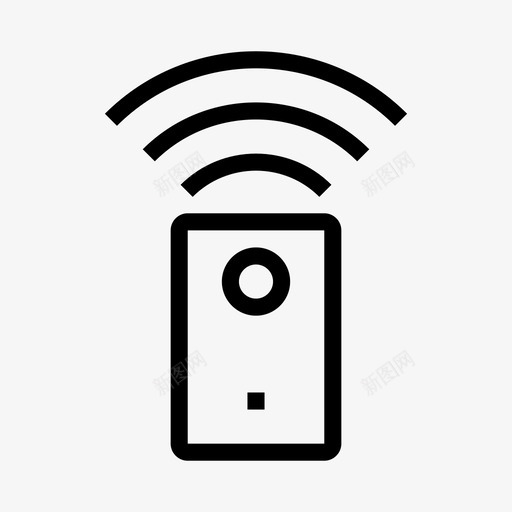 遥控器设备信号svg_新图网 https://ixintu.com 遥控器 设备 信号 无线 视频 游戏机 像素 完美 线条