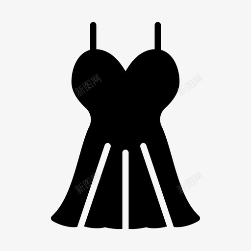 礼服布料衣服svg_新图网 https://ixintu.com 婚礼 礼服 布料 衣服 聚会 穿着 线条