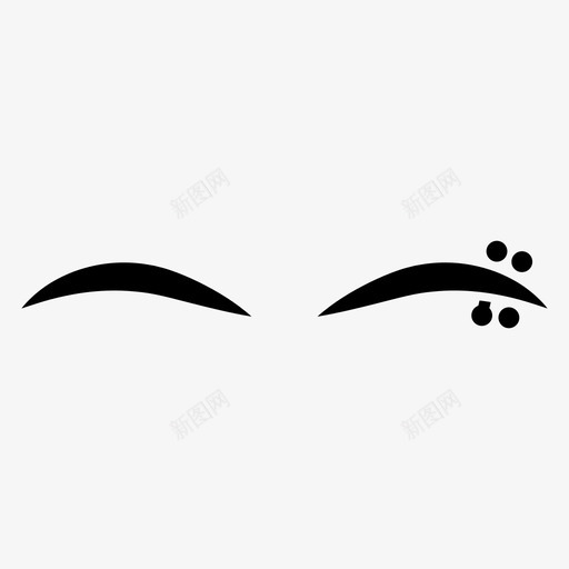 眉毛穿刺配件身体svg_新图网 https://ixintu.com 眉毛 穿刺 配件 身体 纹身 时尚