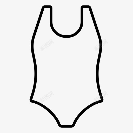 泳装沙滩夏天svg_新图网 https://ixintu.com 泳装 沙滩 夏天 女式