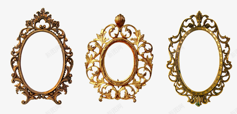 Frame Oval Wooden Frame Decorative Creativity一部分png免抠素材_新图网 https://ixintu.com 一部分