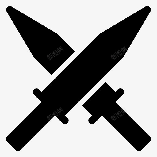 剑游戏武器svg_新图网 https://ixintu.com 游戏 武器