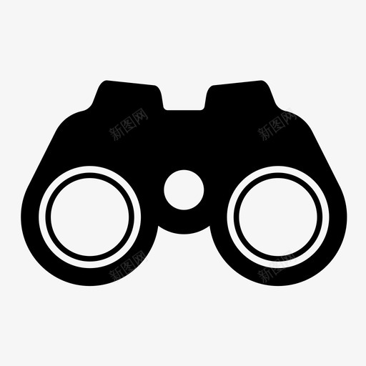 双筒望远镜观鸟探索svg_新图网 https://ixintu.com 双筒 望远镜观 探索 观察 搜索 间谍