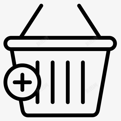 添加到篮子购物篮商店svg_新图网 https://ixintu.com 添加 加到 篮子 购物篮 商店 手推车 黑色 星期五 大纲