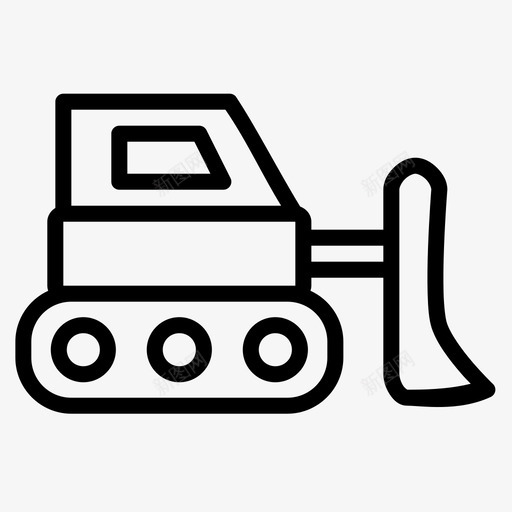 推土机建筑施工svg_新图网 https://ixintu.com 推土机 建筑施工 工程师 设备 场地 施工 工具 概述