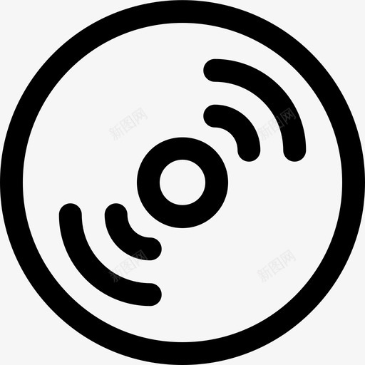 cd设备乐器svg_新图网 https://ixintu.com 设备 音乐 乐器 媒体 音响 现代 系列