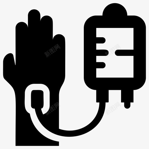 输血健康和医疗医院svg_新图网 https://ixintu.com 输血 医务室 健康 医疗 医院 静脉 输液 雕文