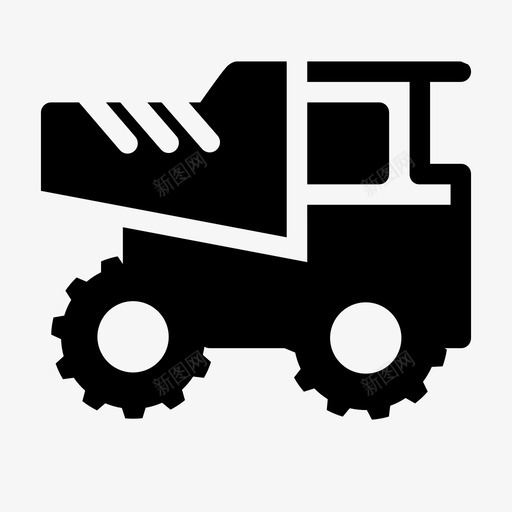 重型车辆建筑矿山svg_新图网 https://ixintu.com 重型 车辆 建筑 矿山 卡车