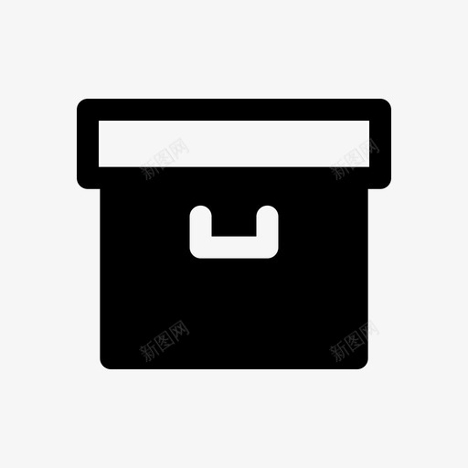 存档框文档svg_新图网 https://ixintu.com 存档 文档 用户界面 基本 字形