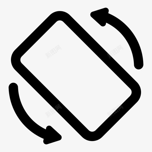 屏幕旋转设备材料设计svg_新图网 https://ixintu.com 屏幕 旋转 设备 材料 设计 手机 平板电脑 视图