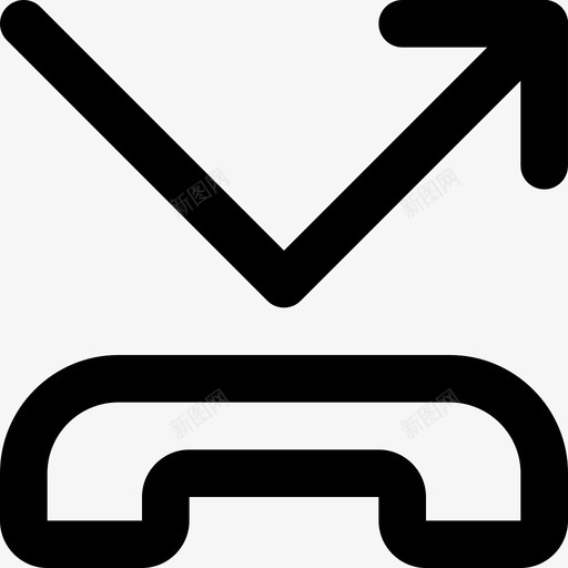 呼叫不接手机拨号svg_新图网 https://ixintu.com 呼叫 不接 手机 拨号 电话 通话 线路
