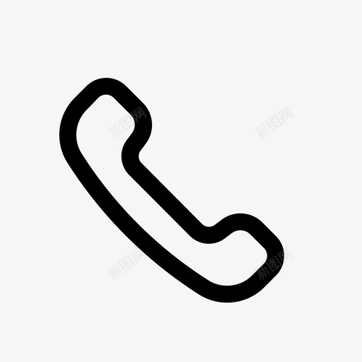 电话铃声用户界面svg_新图网 https://ixintu.com 电话 电话铃 铃声 用户界面 基本 大纲