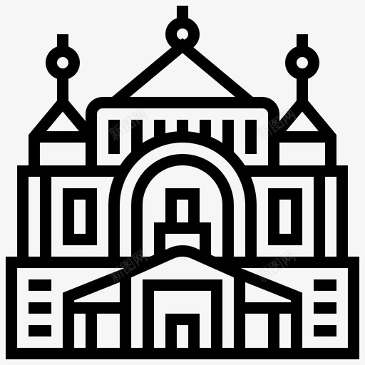 哈巴罗夫斯克市行政建筑svg_新图网 https://ixintu.com 哈巴罗 巴罗 夫斯 克市 行政 建筑 俄罗斯 标线