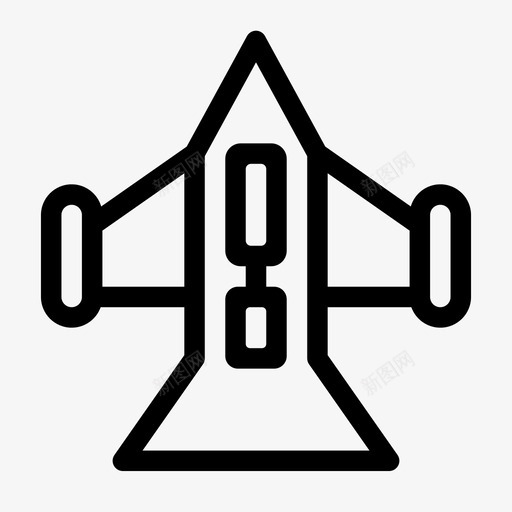 火箭火焰发射svg_新图网 https://ixintu.com 火箭 火焰 发射 太空 启动 图标