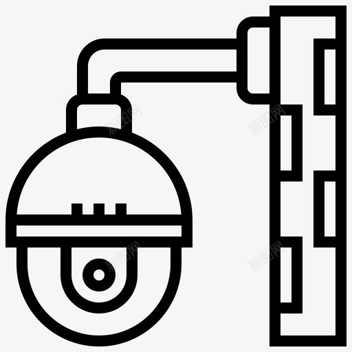 安防摄像头闭路电视监视器svg_新图网 https://ixintu.com 安防 摄像头 闭路电视 监视器 监控 小工 工具