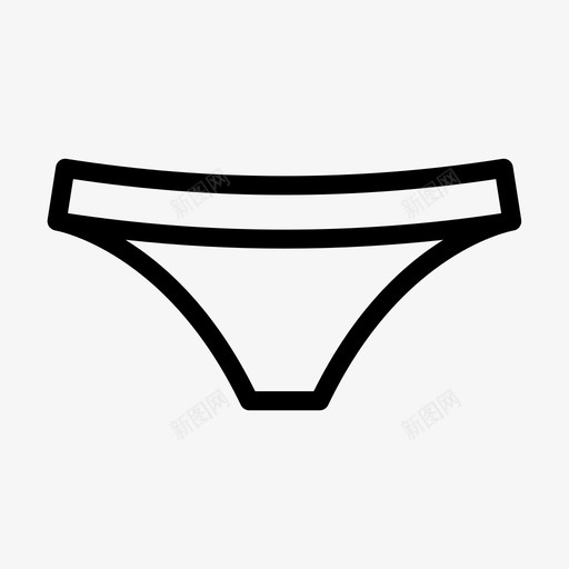 采购产品内衣衣服时装svg_新图网 https://ixintu.com 内衣 衣服 时装 采购 产品 线条