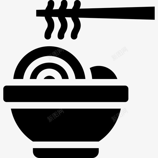 吃面条活动享受svg_新图网 https://ixintu.com 面条 留守 活动 享受 食物