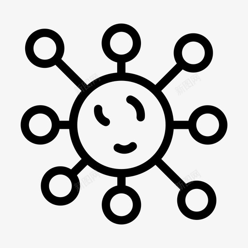 细菌细胞感染svg_新图网 https://ixintu.com 细菌 益生 细胞 感染
