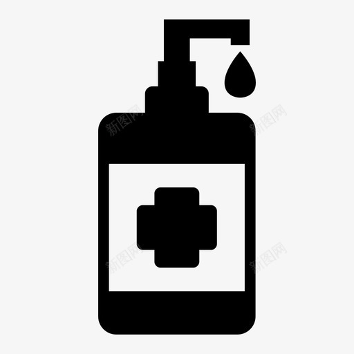 洗手液电晕冠状病毒19svg_新图网 https://ixintu.com 病毒 洗手 冠状 电晕 流行病 感染