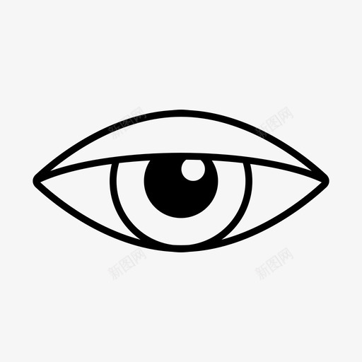 睡眼困倦瞳孔svg_新图网 https://ixintu.com 睡眼 困倦 瞳孔 眼睛