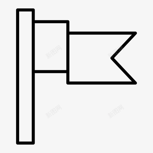 旗帜广告商业svg_新图网 https://ixintu.com 旗帜 广告 广告商 商业 传播 营销 媒体广告 媒体
