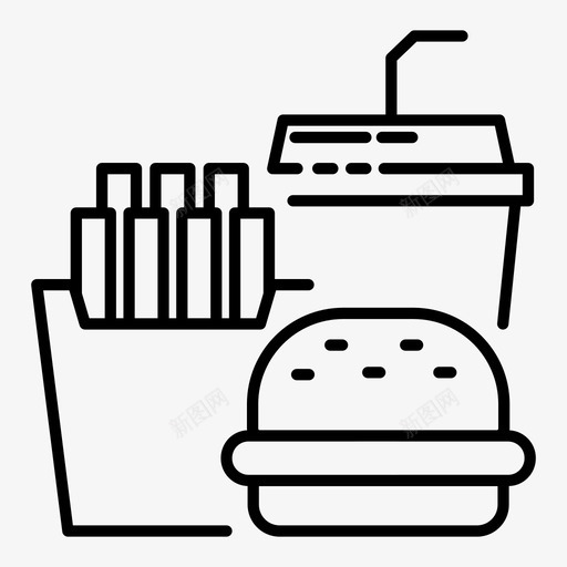 垃圾食品烹饪家庭svg_新图网 https://ixintu.com 垃圾 食品 烹饪 厨房 家庭 生活方式