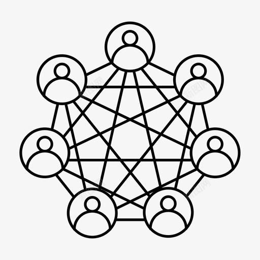 团队合作社区连接svg_新图网 https://ixintu.com 连接 团队 合作 合作社 社区 用户